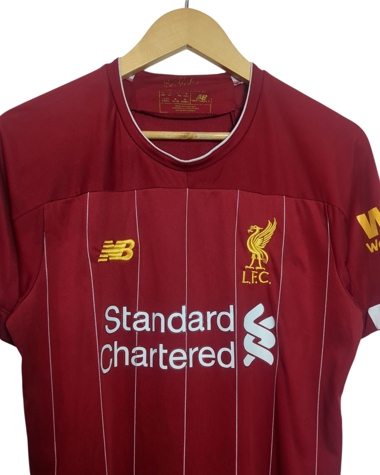 2019-20 Liverpool New Balance Home Shirt #18 Minamino - (S)