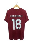 2019-20 Liverpool New Balance Home Shirt #18 Minamino - (S)