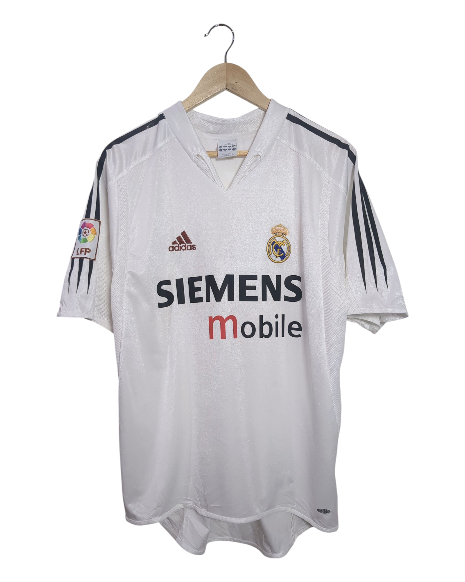 2004-05 Real Madrid Adidas Home Shirt - (M)