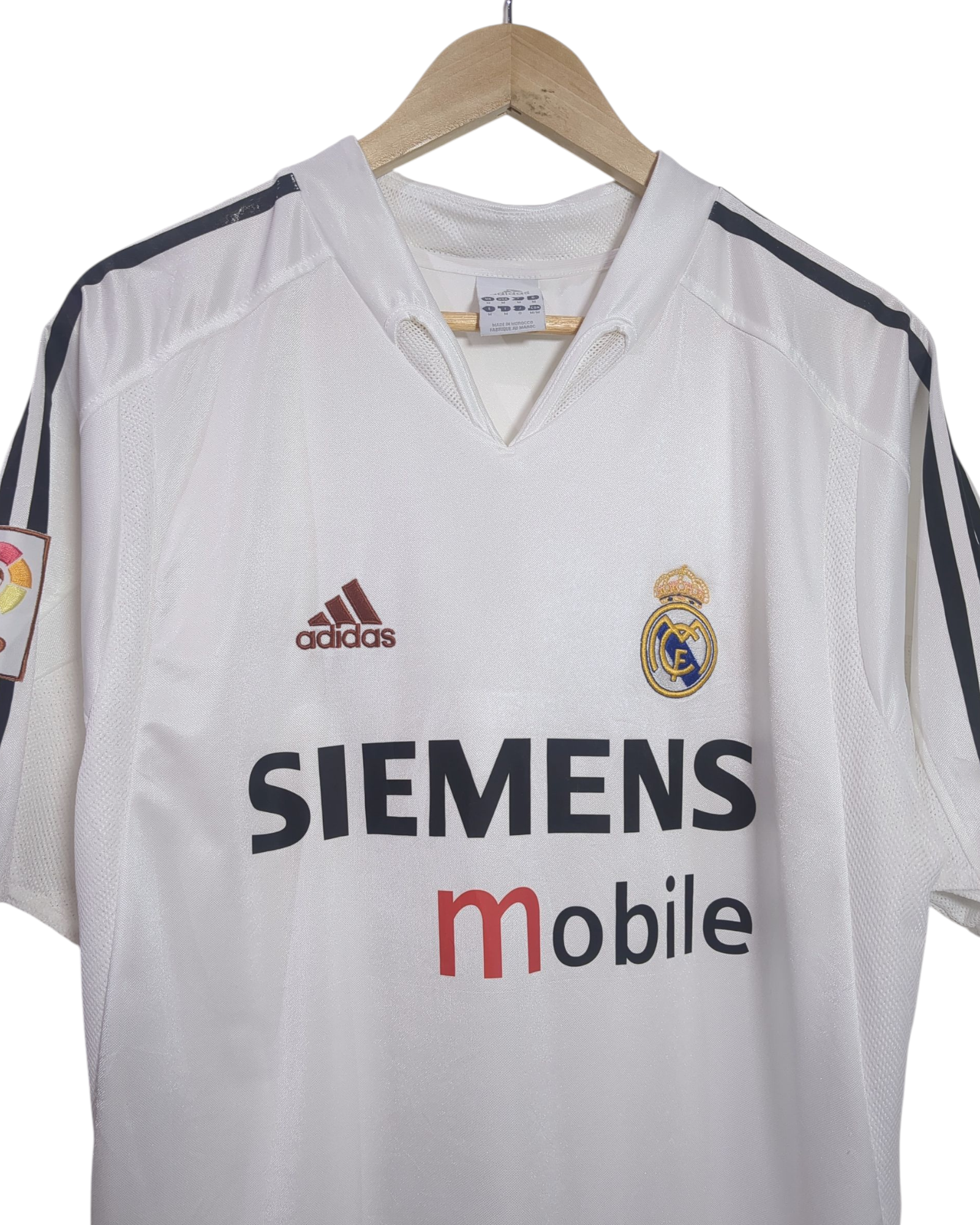 2004-05 Real Madrid Adidas Home Shirt - (M)