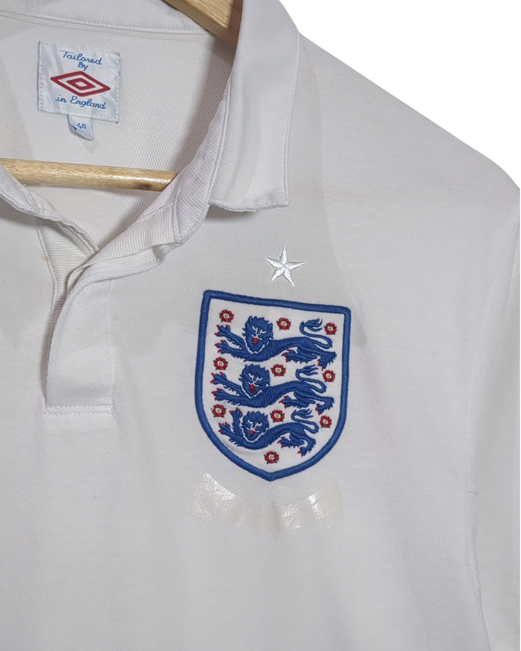 2009-10 England Umbro Home Shirt - (M)