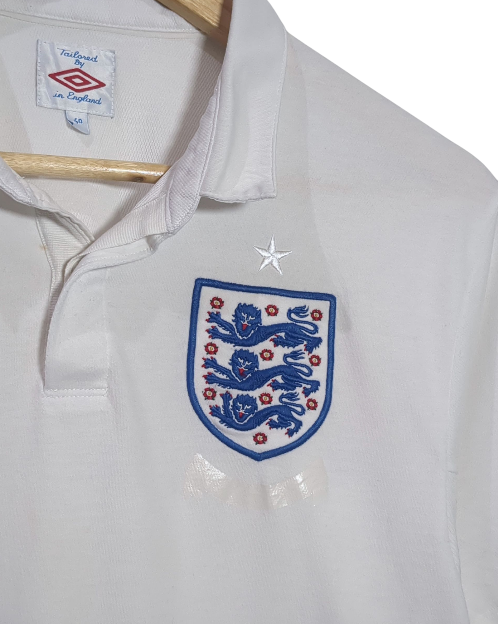 2009-10 England Umbro Home Shirt - (M)