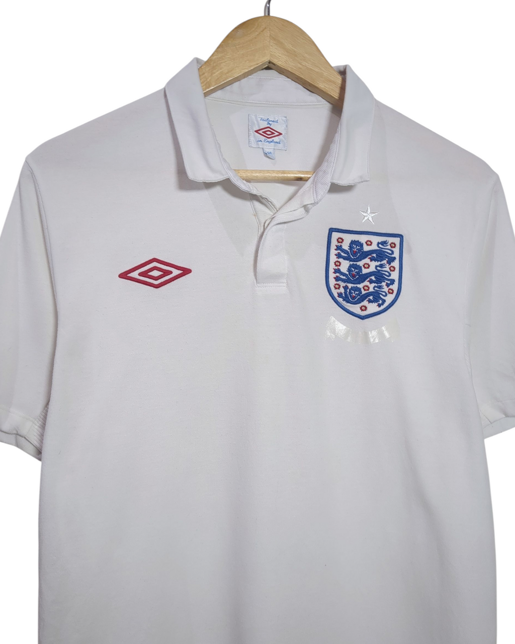 2009-10 England Umbro Home Shirt - (M)