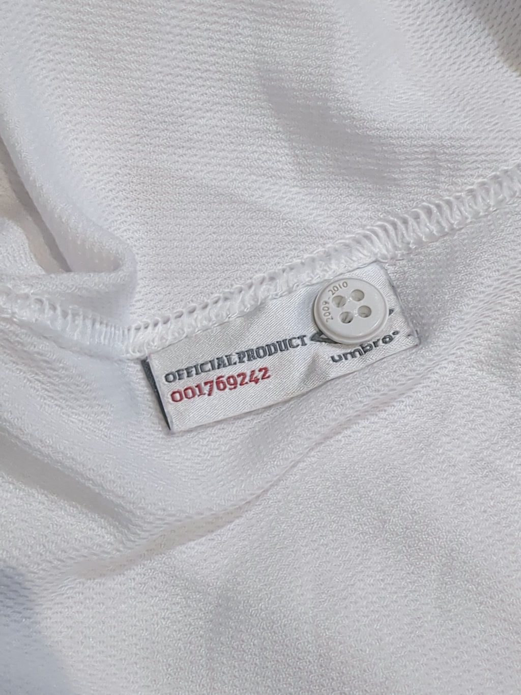 2009-10 England Umbro Home Shirt - (M)