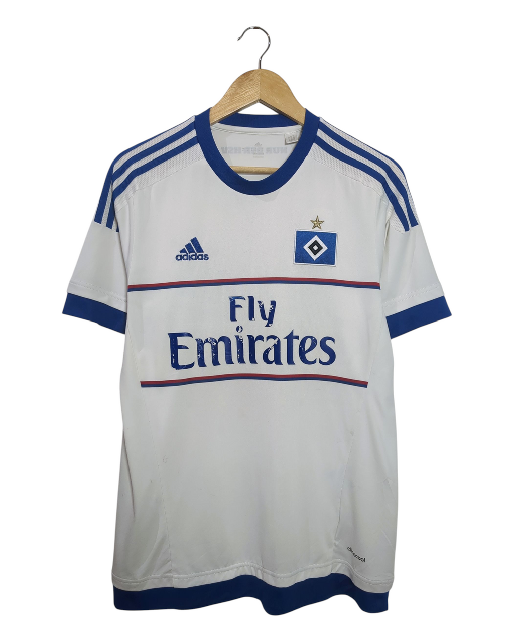 2015-16 Hamburger Adidas Home Shirt - (M)
