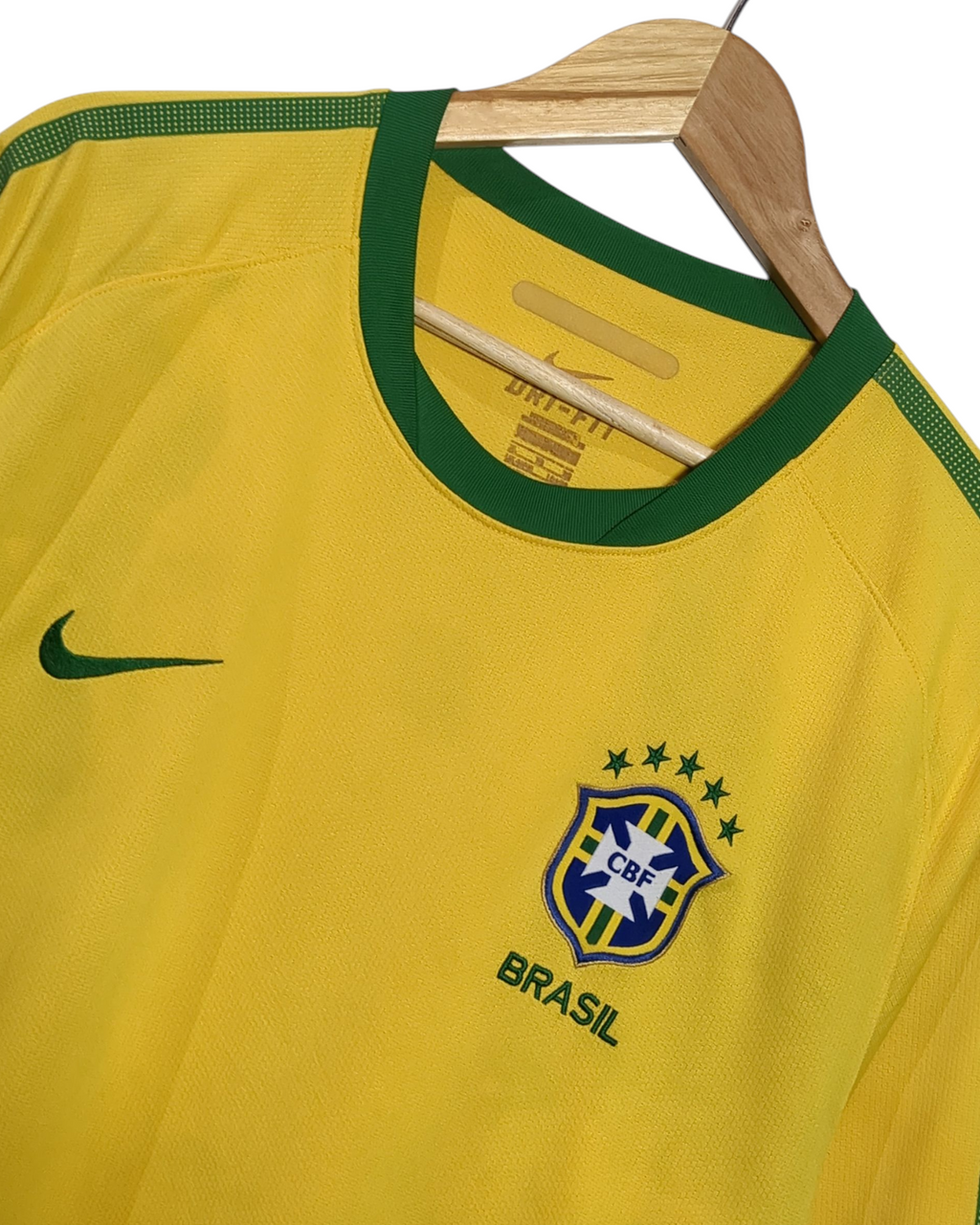 2010-11 Brazil Nike Home Shirt - (XL)