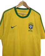 2010-11 Brazil Nike Home Shirt - (XL)