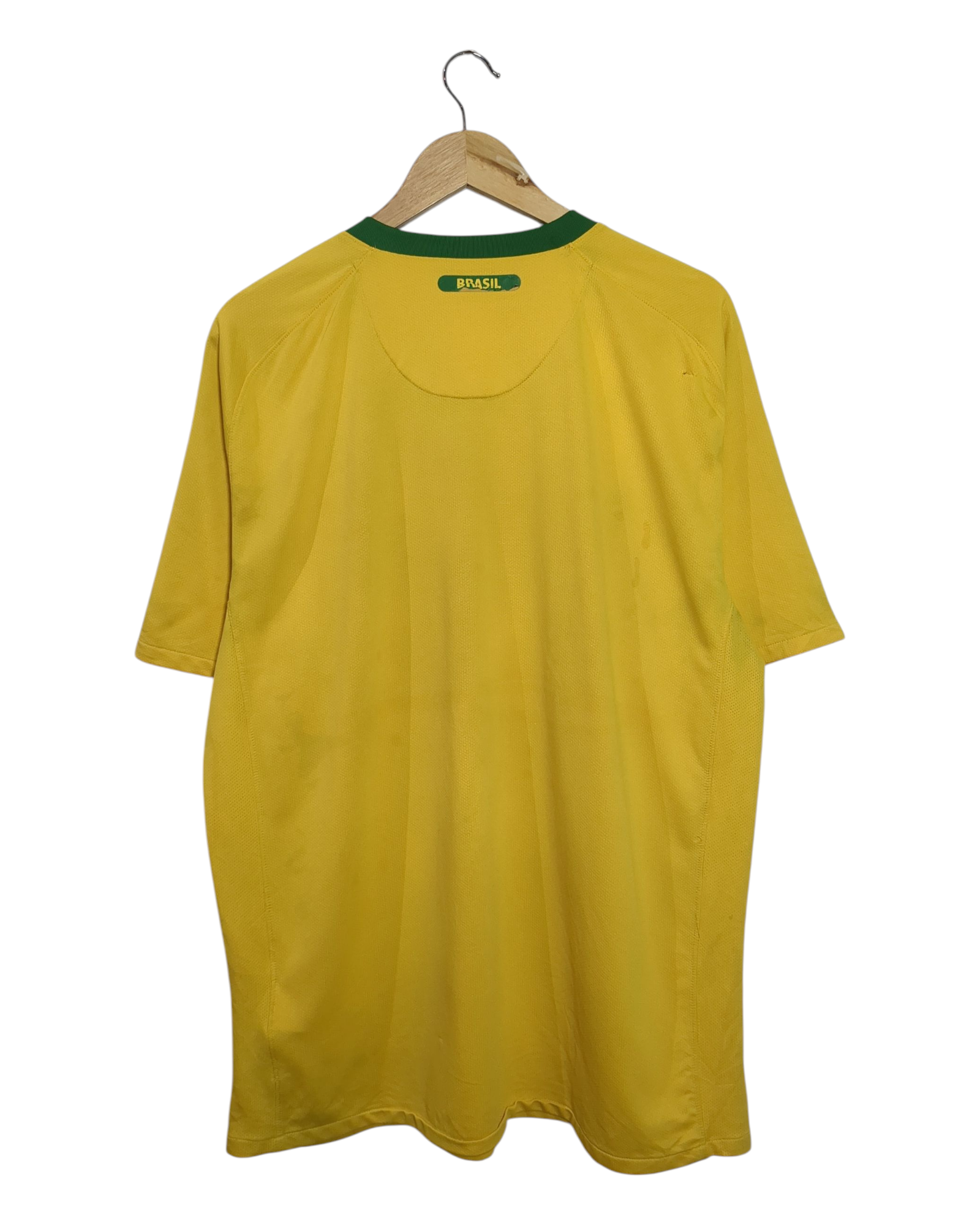2010-11 Brazil Nike Home Shirt - (XL)