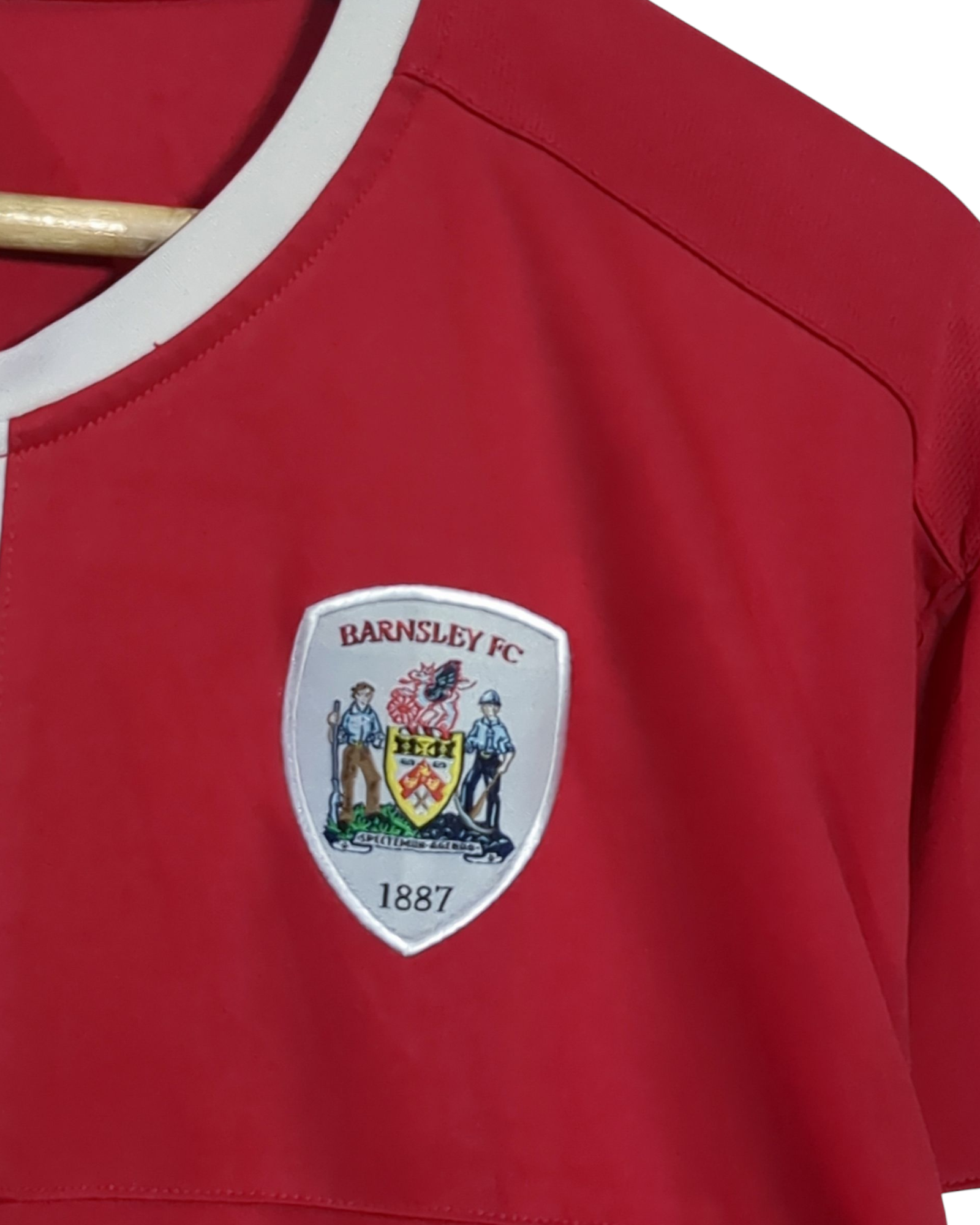 2014-15 Barnsley Avec Home L/S Shirt - (L)