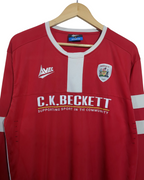 2014-15 Barnsley Avec Home L/S Shirt - (L)