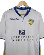 2012-13 Leeds United Macron Home Shirt #8 Austin - (S)