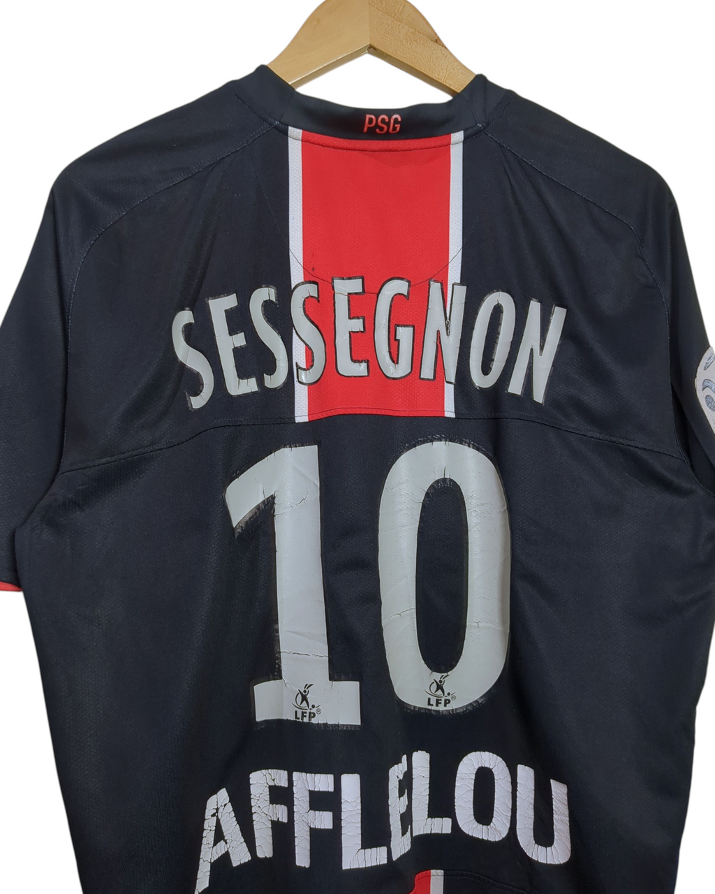2008-09 PSG Nike Home Shirt #10 Sessegnon - (L)