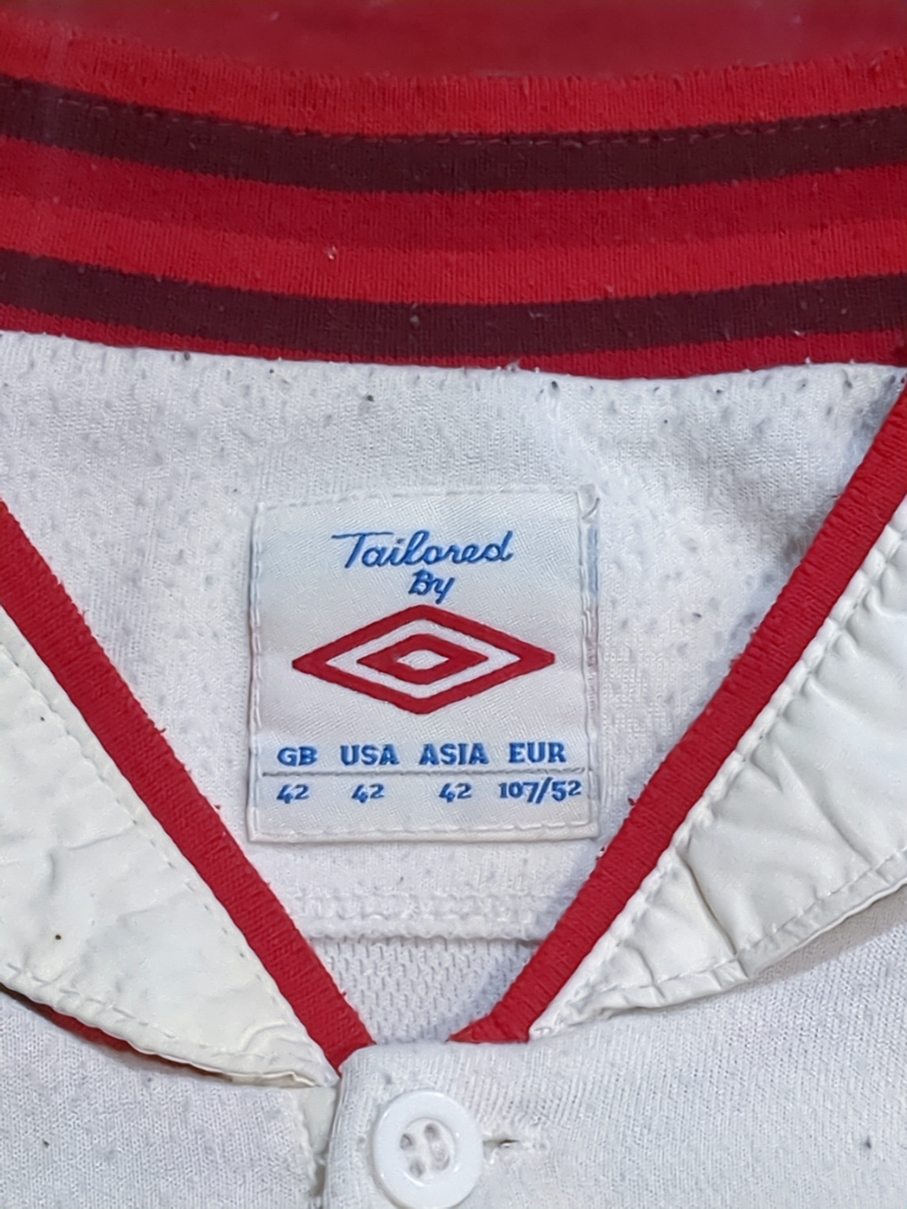 2012-13 England Umbro Home Shirt - (M)