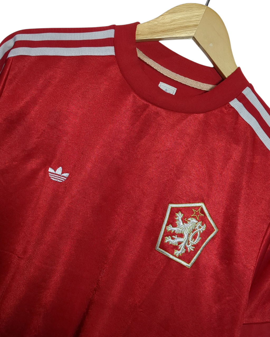 2005 Czechoslovakia Adidas '1982 Reissue' Home Shirt #8 - (S)