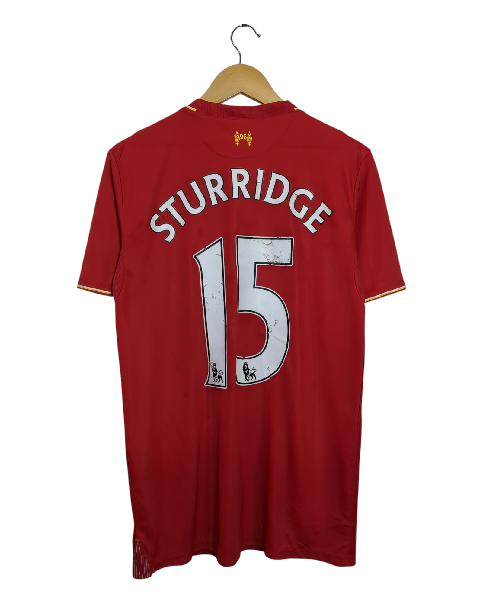 2015-16 Liverpool New Balance Home Shirt #15 Sturridge - (M)