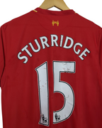 2015-16 Liverpool New Balance Home Shirt #15 Sturridge - (M)