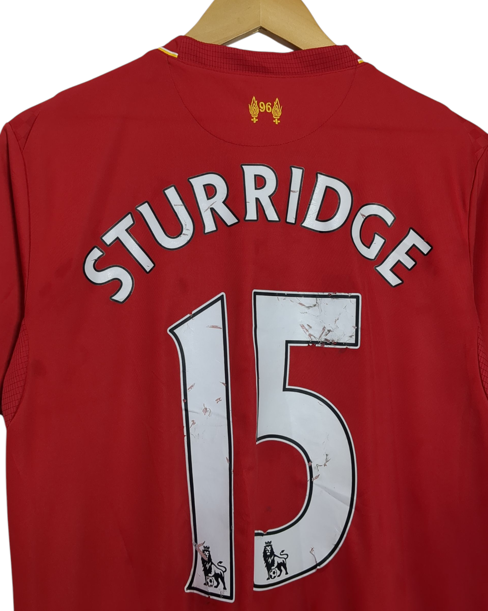 2015-16 Liverpool New Balance Home Shirt #15 Sturridge - (M)
