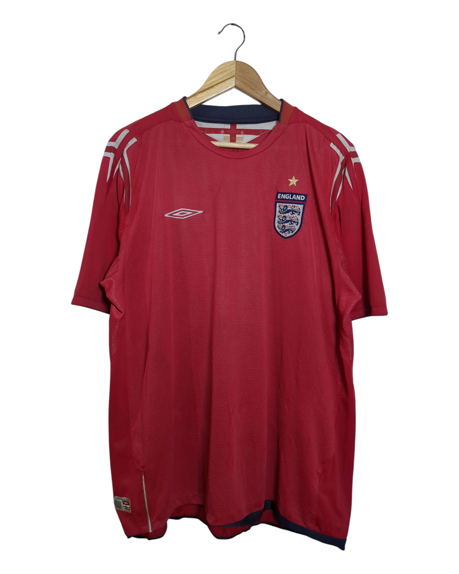 2004-06 Enlgand Umbro Away Shirt - (XL)