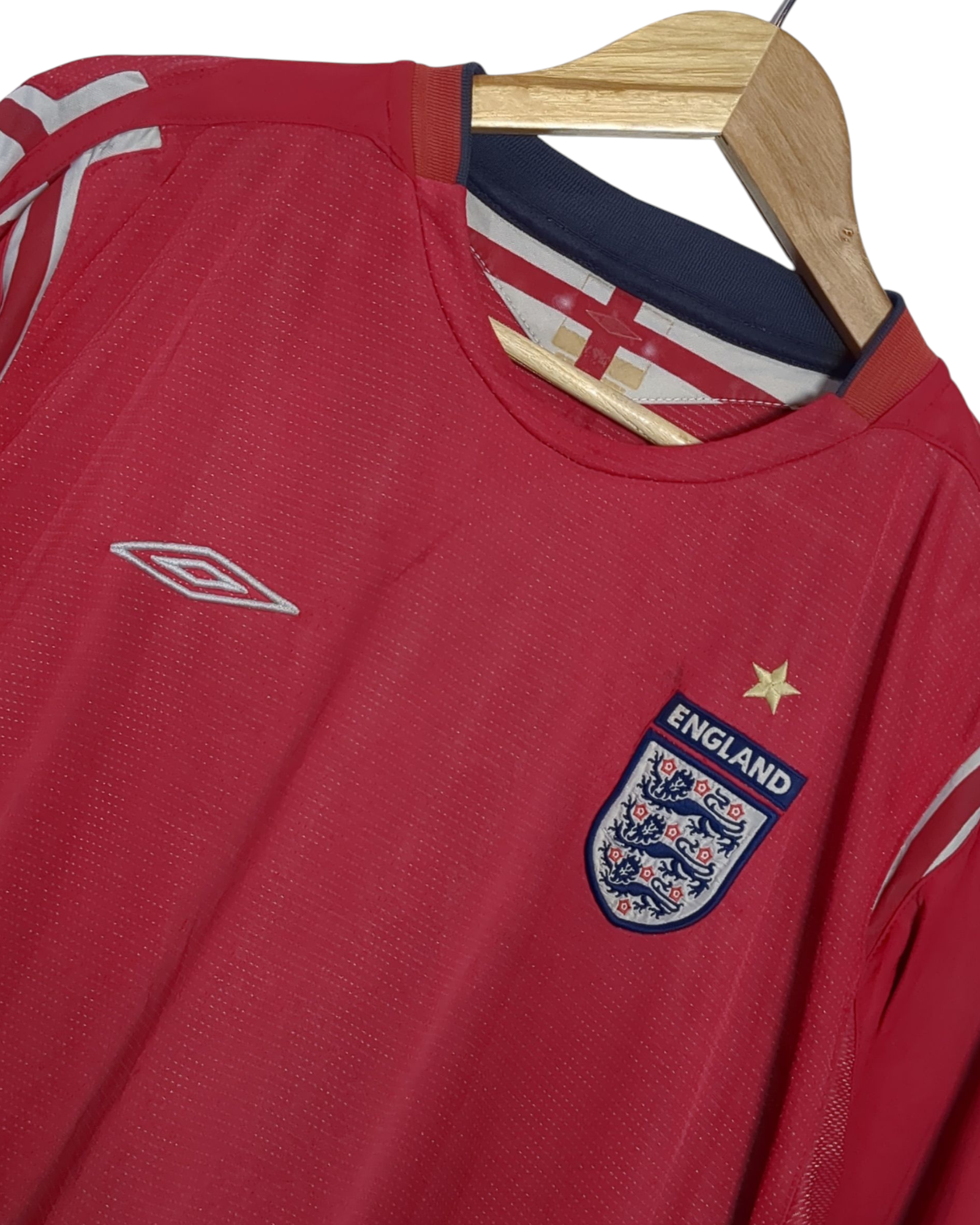 2004-06 Enlgand Umbro Away Shirt - (XL)