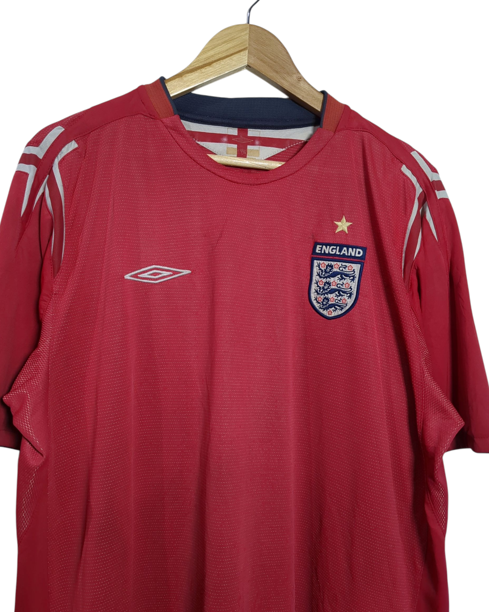 2004-06 Enlgand Umbro Away Shirt - (XL)