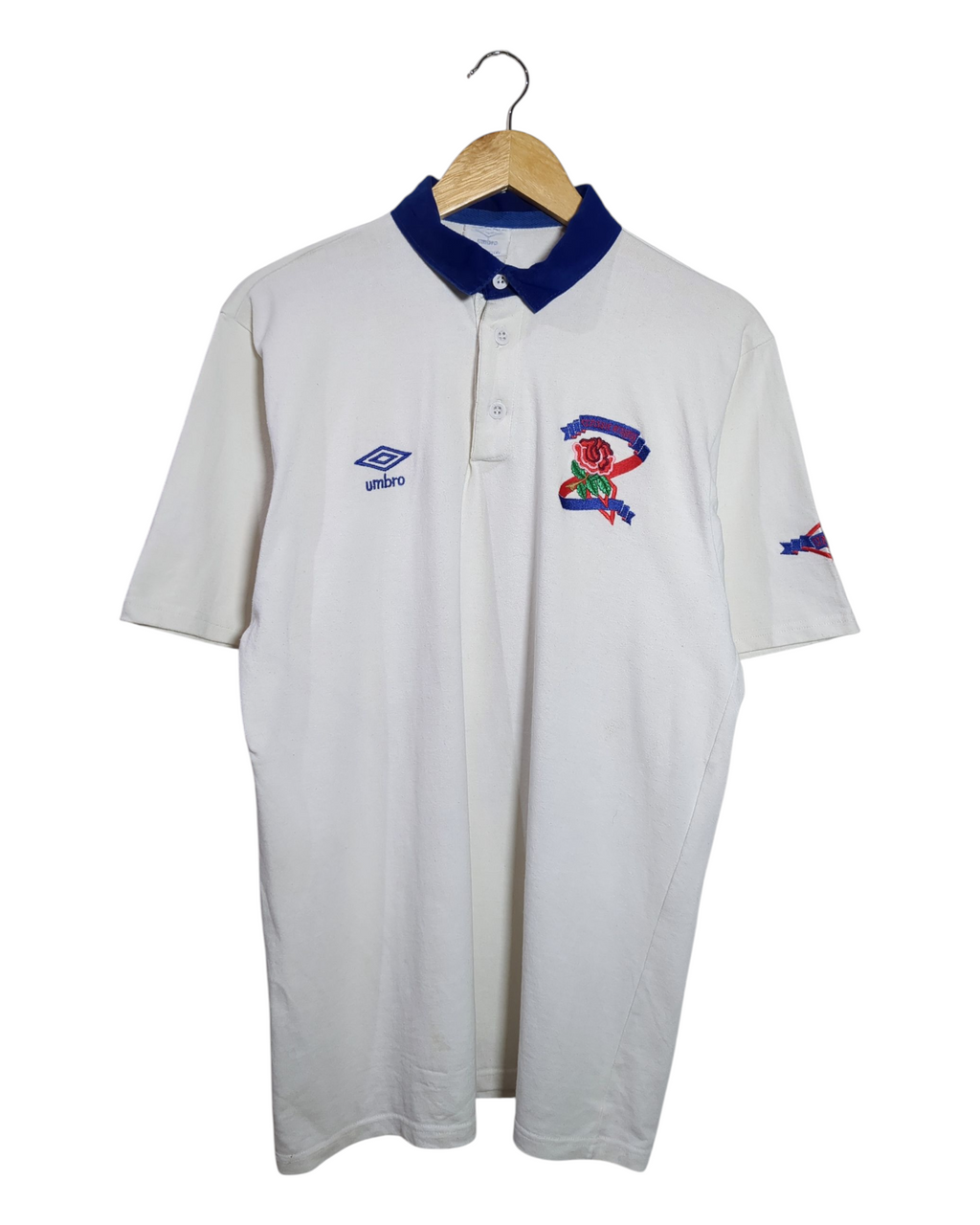 1991 England Classic Rugby Polo  Shirt - (L)