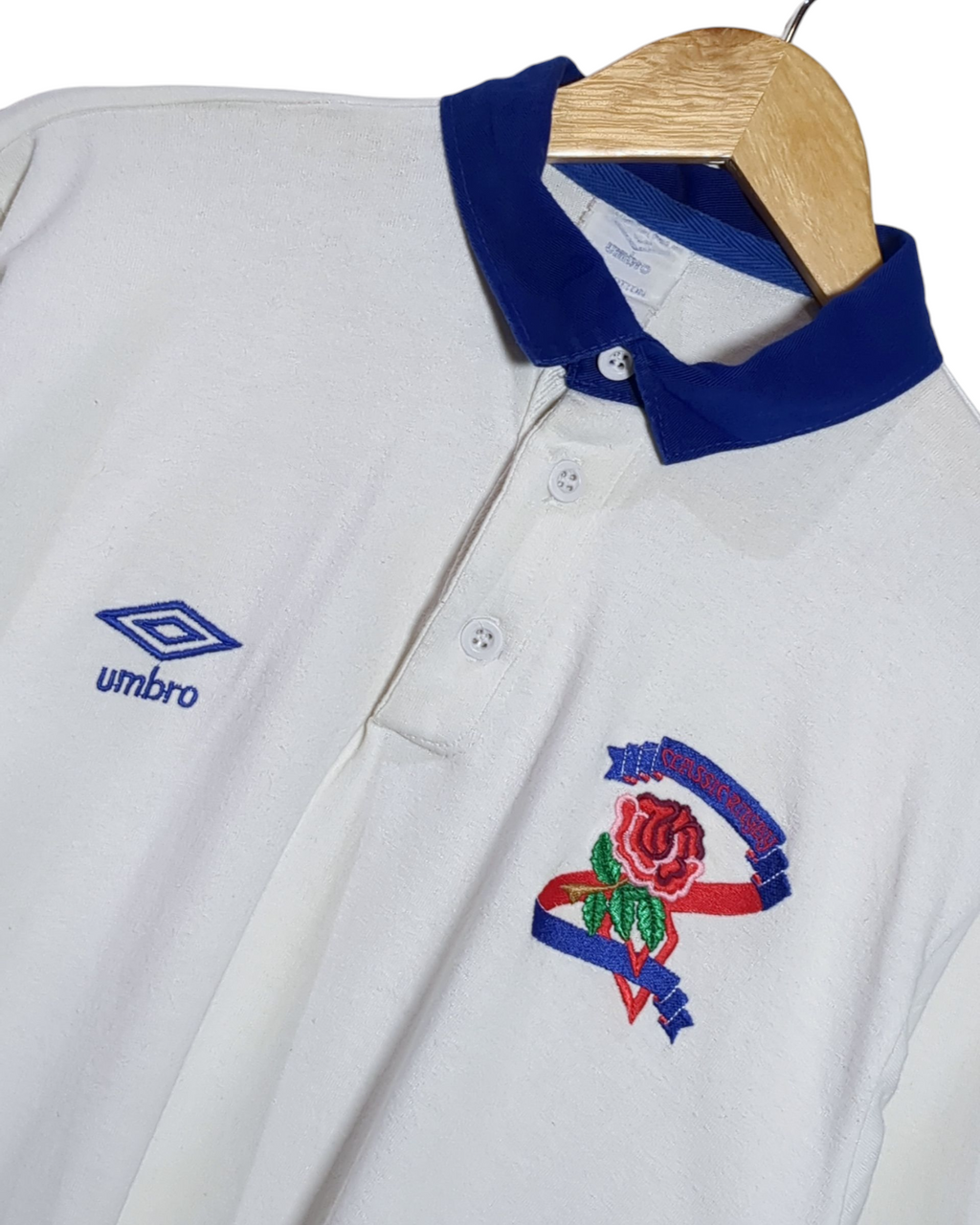 1991 England Classic Rugby Polo  Shirt - (L)
