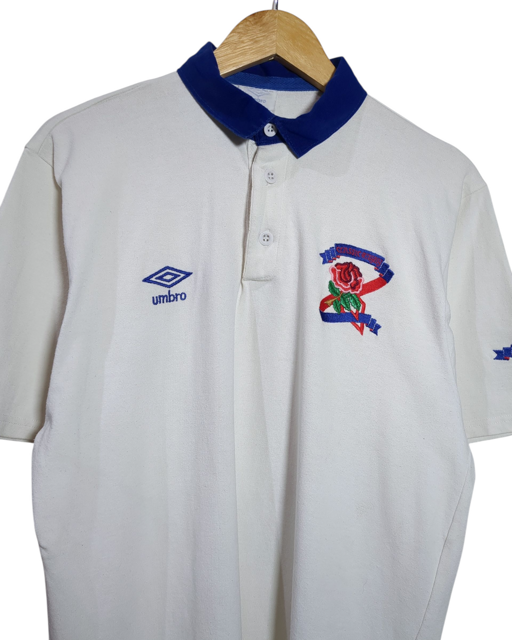 1991 England Classic Rugby Polo  Shirt - (L)