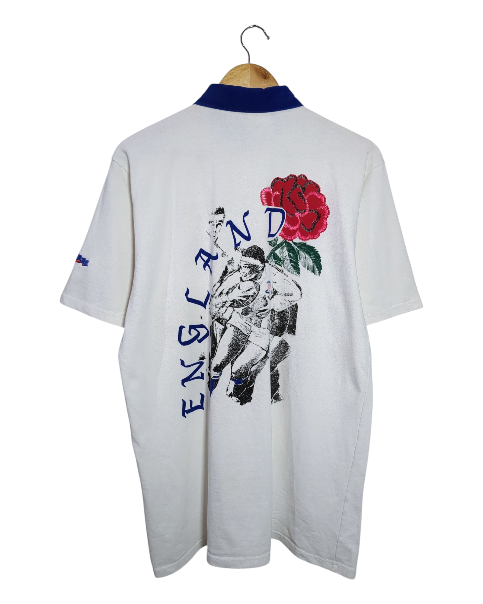 1991 England Classic Rugby Polo  Shirt - (L)