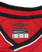 2000-02 Manchester United Umbro Home Shirt #7 Beckham - (Y)