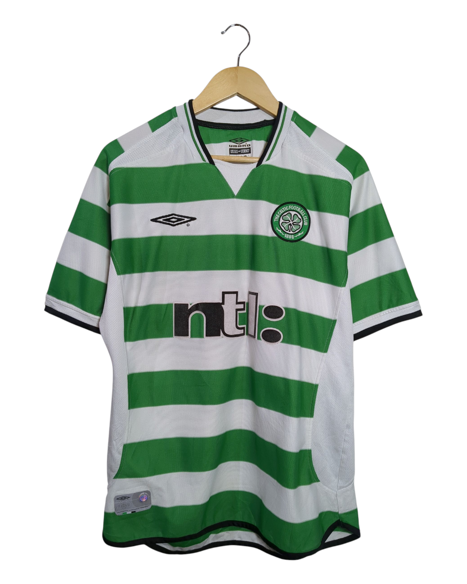 2001-03 Celtic Umbro Home Shirt - (M)