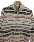 Tommy Hilfiger 00s 1/4 Zip Knit Jumper - (M)