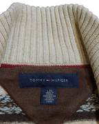 Tommy Hilfiger 00s 1/4 Zip Knit Jumper - (M)