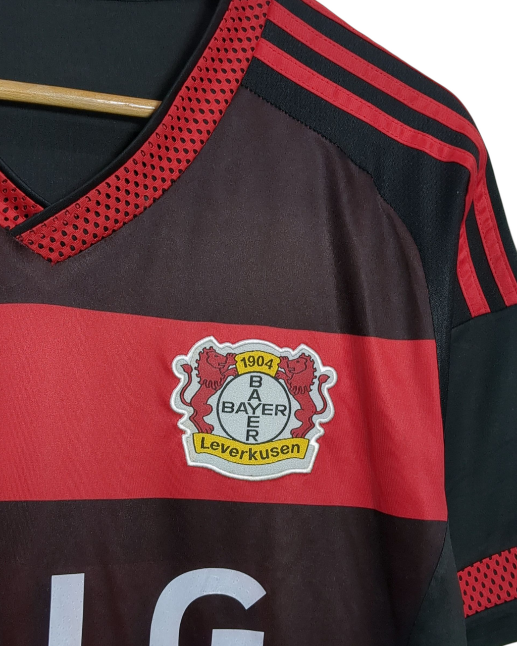 2015-16 Bayer Leverkusen Adidas Home Shirt - (L)