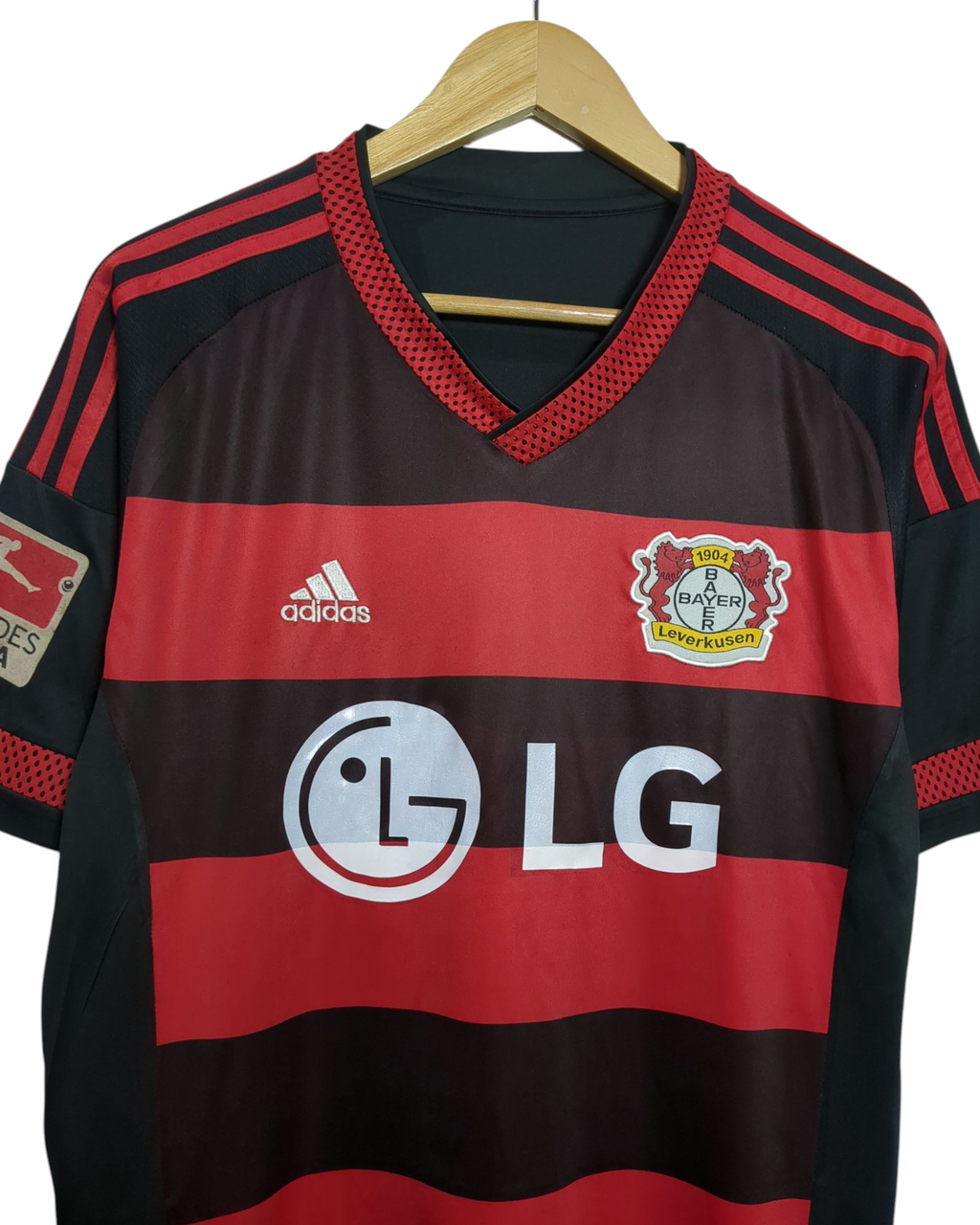 2015-16 Bayer Leverkusen Adidas Home Shirt - (L)