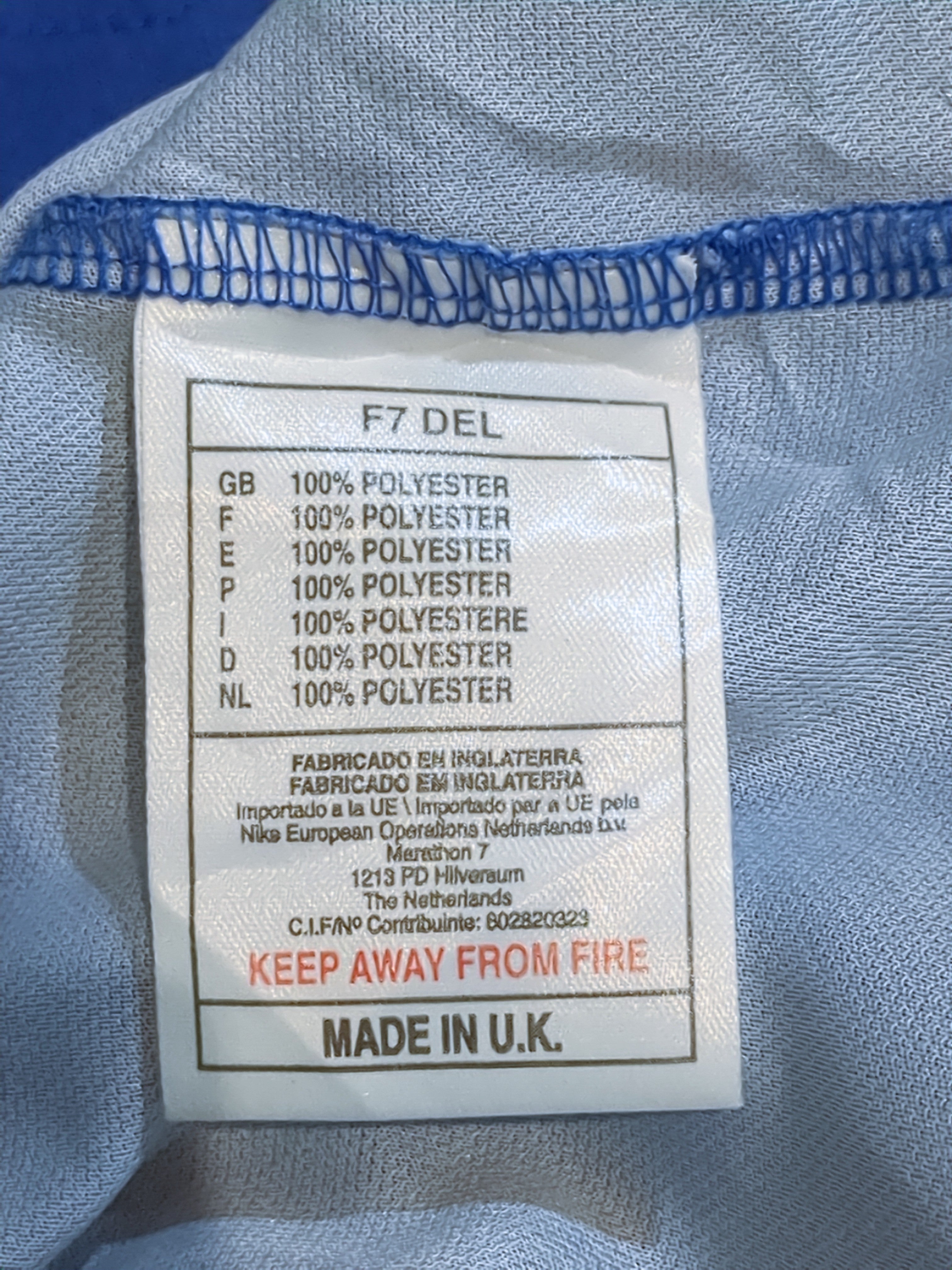 1997-99 Rangers Nike Home Shirt - (XL.Boys)