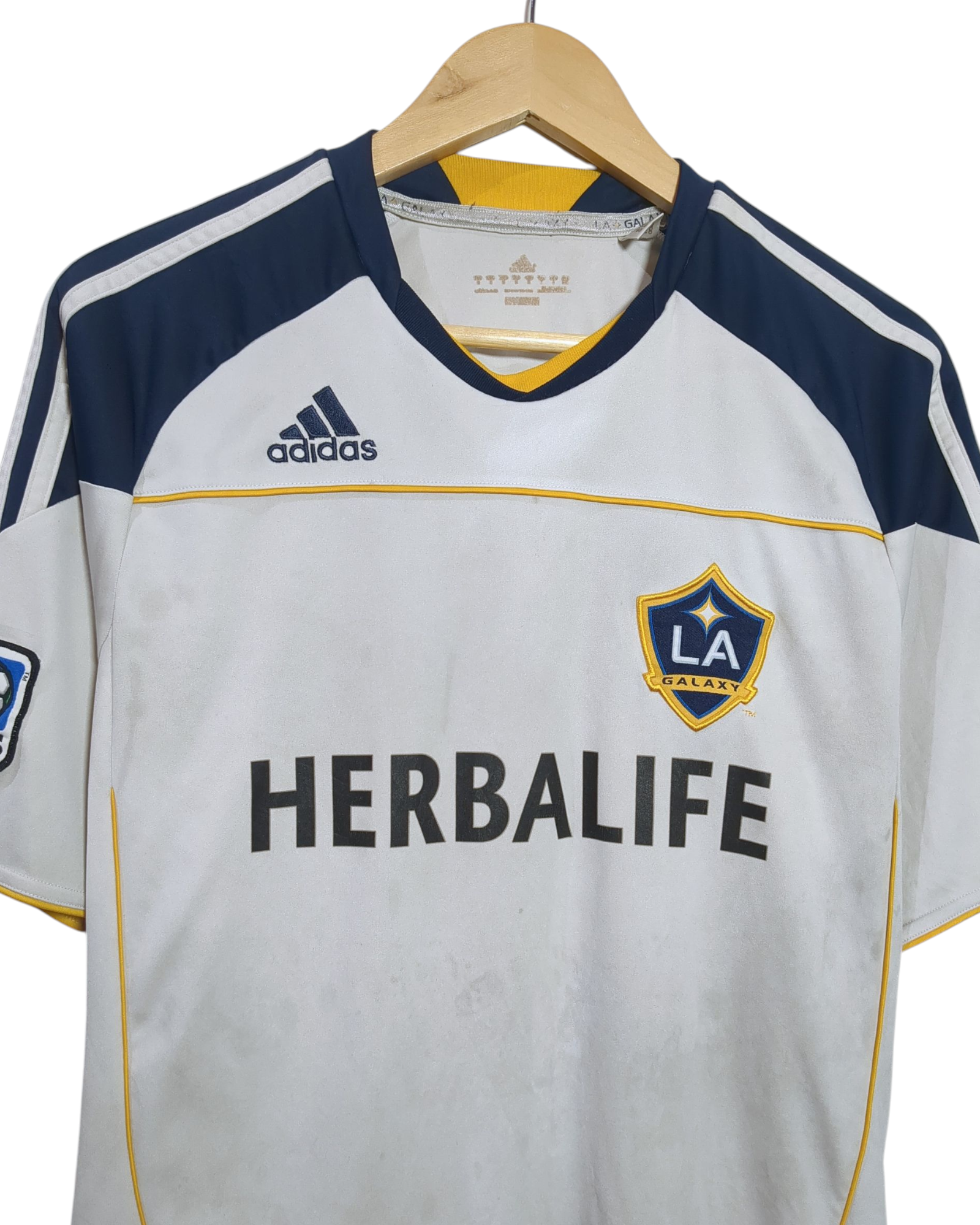 2010-11 LA Galaxy Adidas Home Shirt - (M)