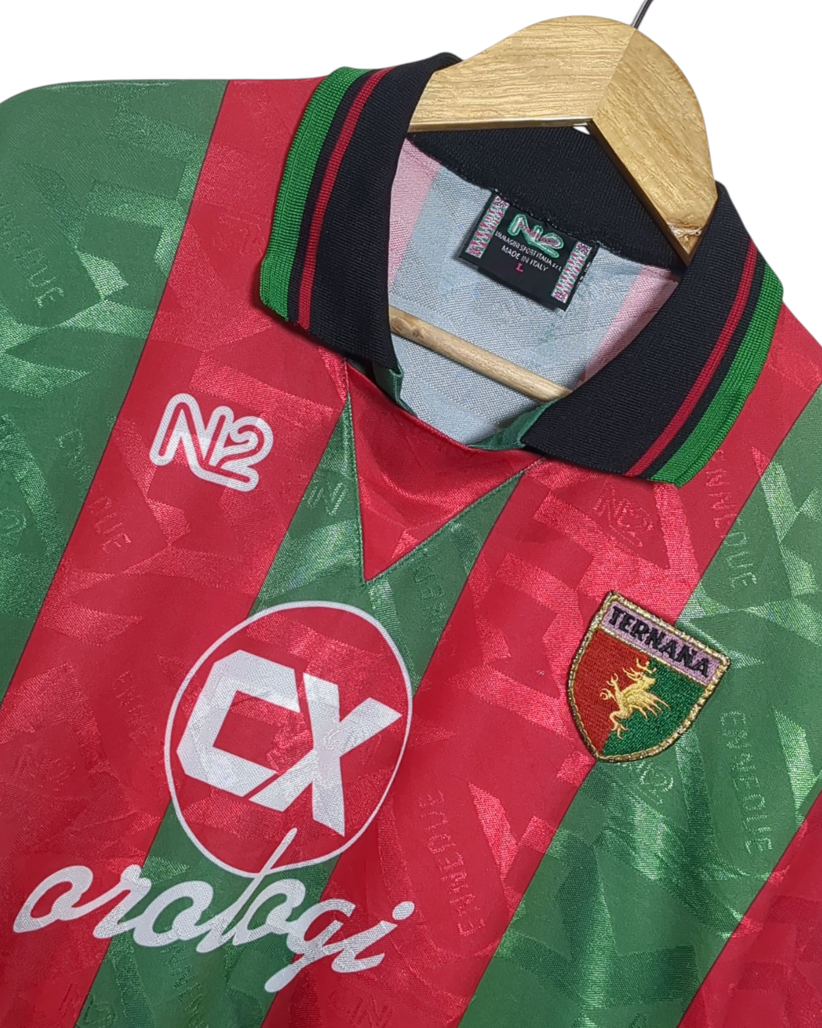 1996-97 Ternana Ennedue Home Shirt #4 - (L)