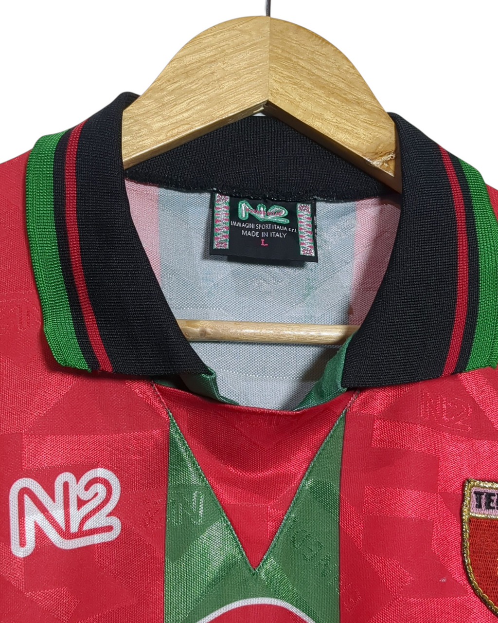 1996-97 Ternana Ennedue Home Shirt #4 - (L)