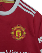 2020-21 Manchester United Adidas Home Shirt #7 Ronaldo - (L.Boys)