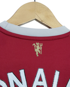 2020-21 Manchester United Adidas Home Shirt #7 Ronaldo - (L.Boys)