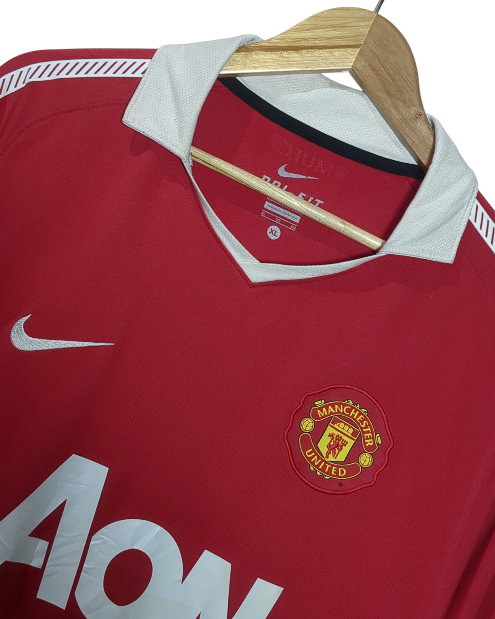 2010-11 Manchester United Nike Home Shirt - (XL)