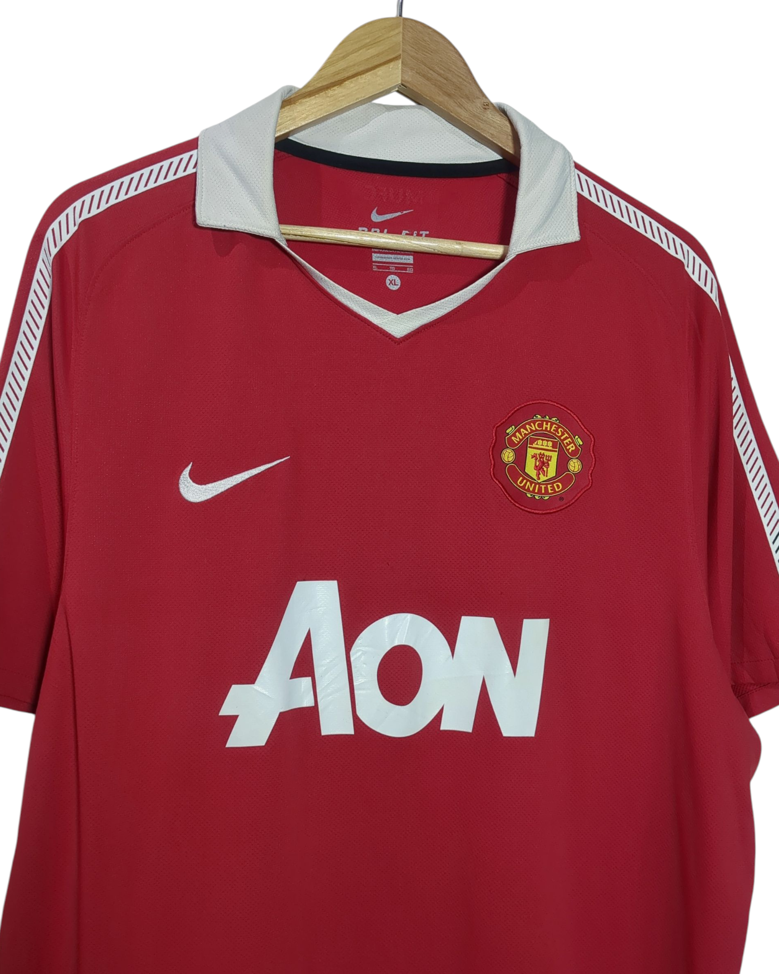 2010-11 Manchester United Nike Home Shirt - (XL)
