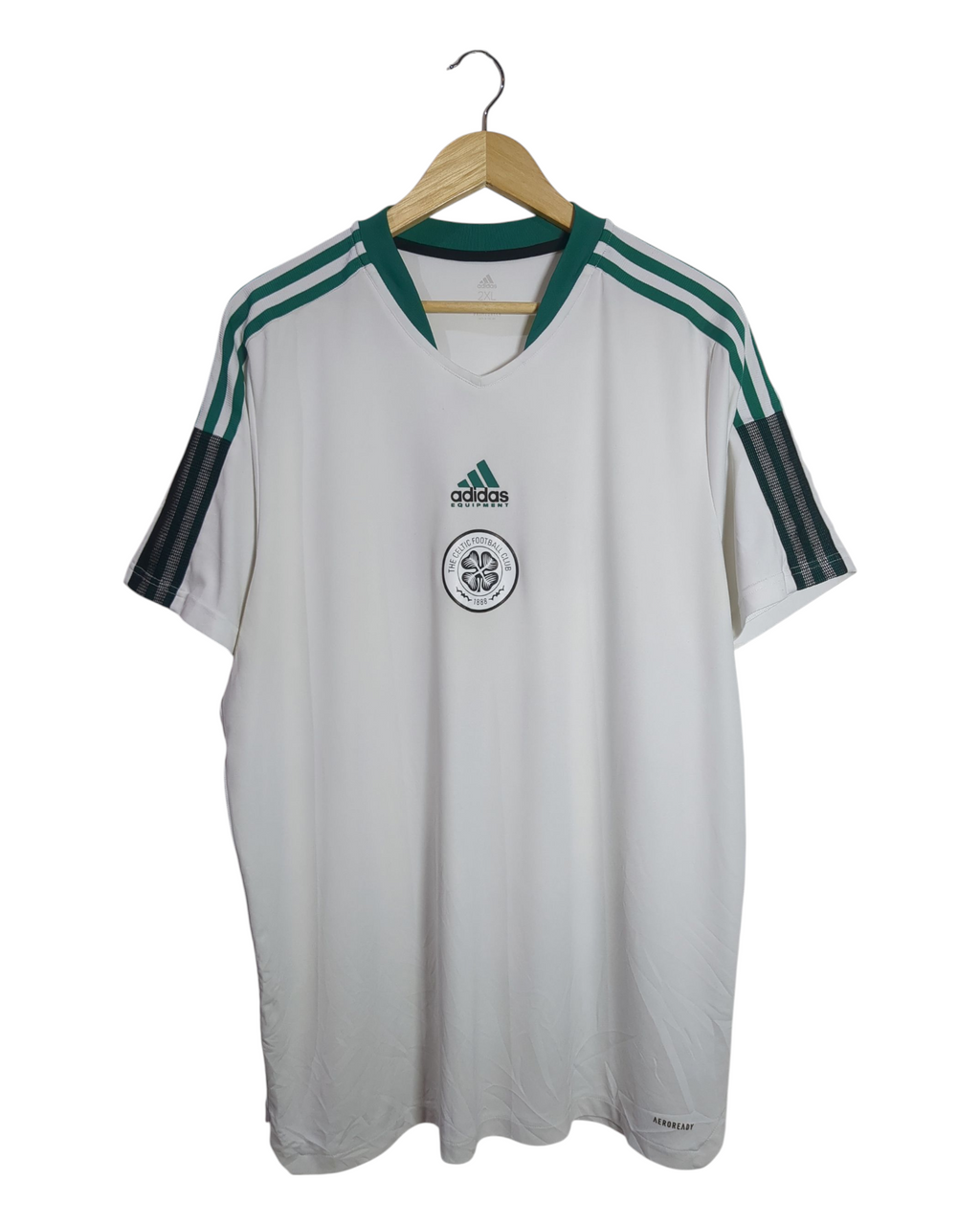 2021-22 Celtic Adidas Training Shirt - (XL)