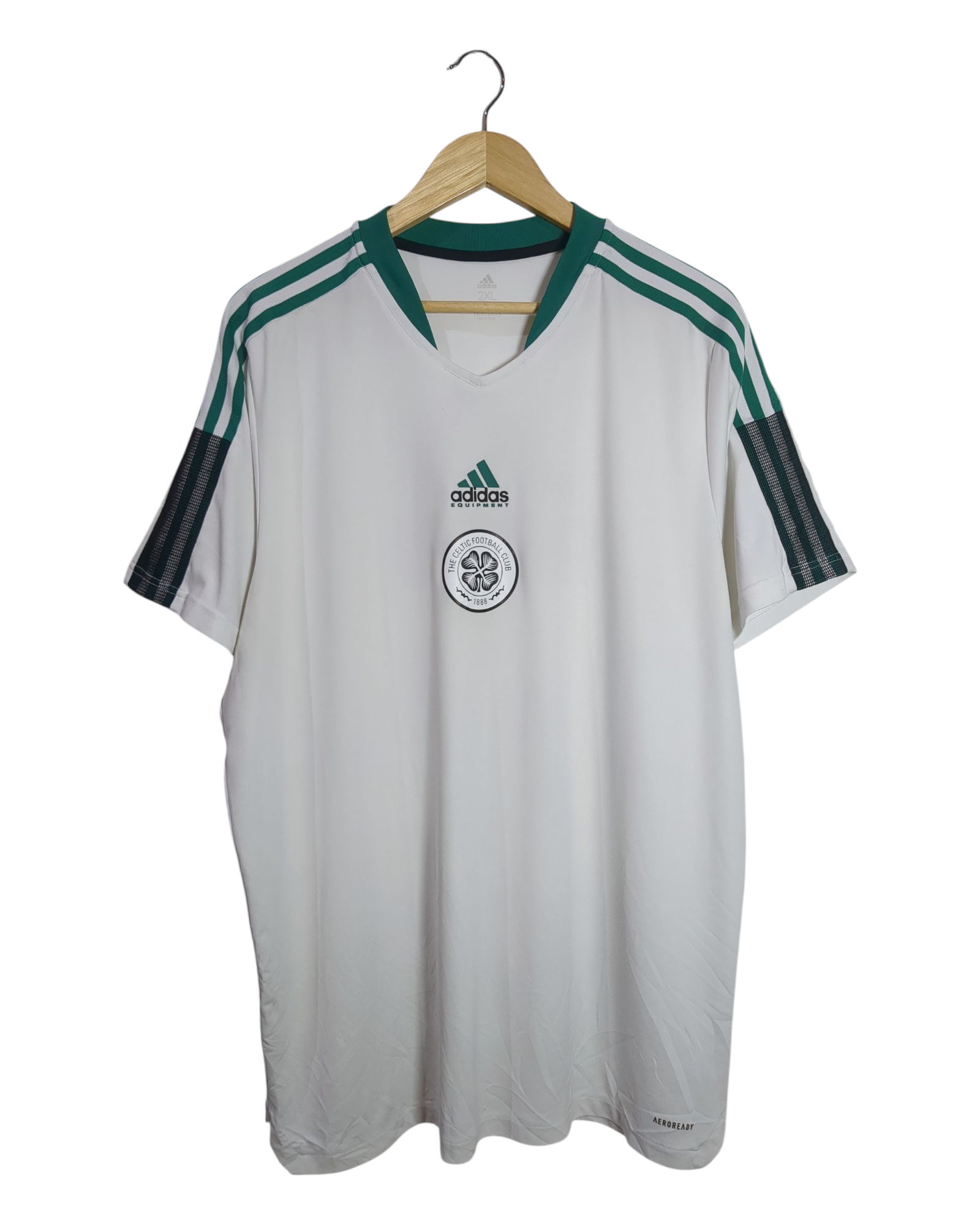 2021-22 Celtic Adidas Training Shirt - (XL)