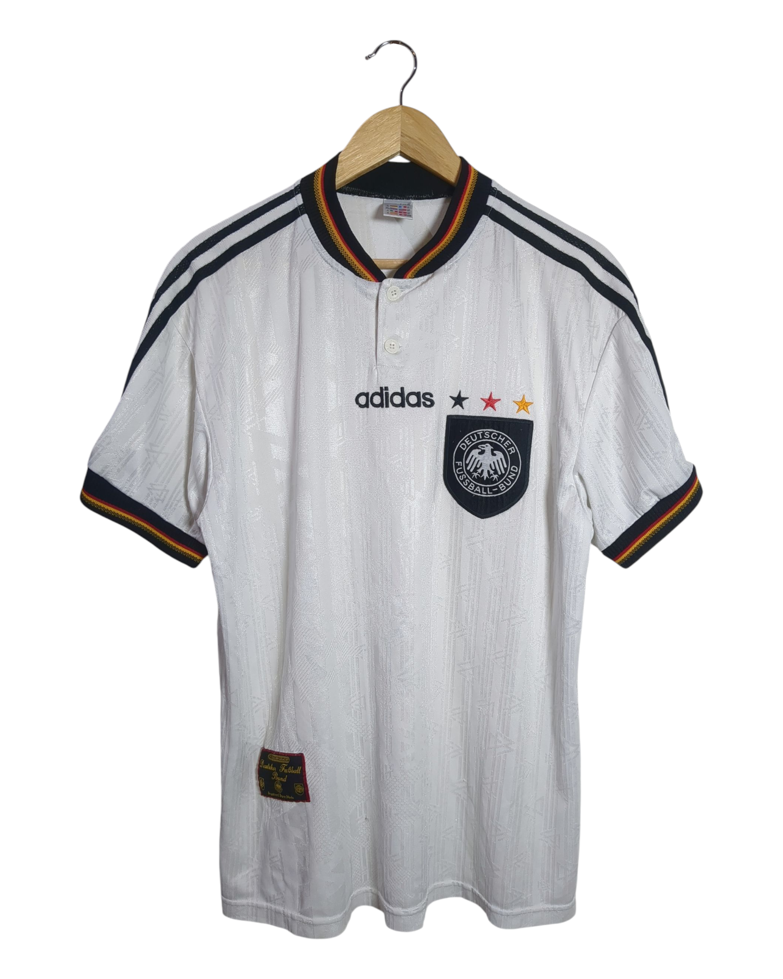 1996-98 Germany Adidas Home Shirt - (XL)