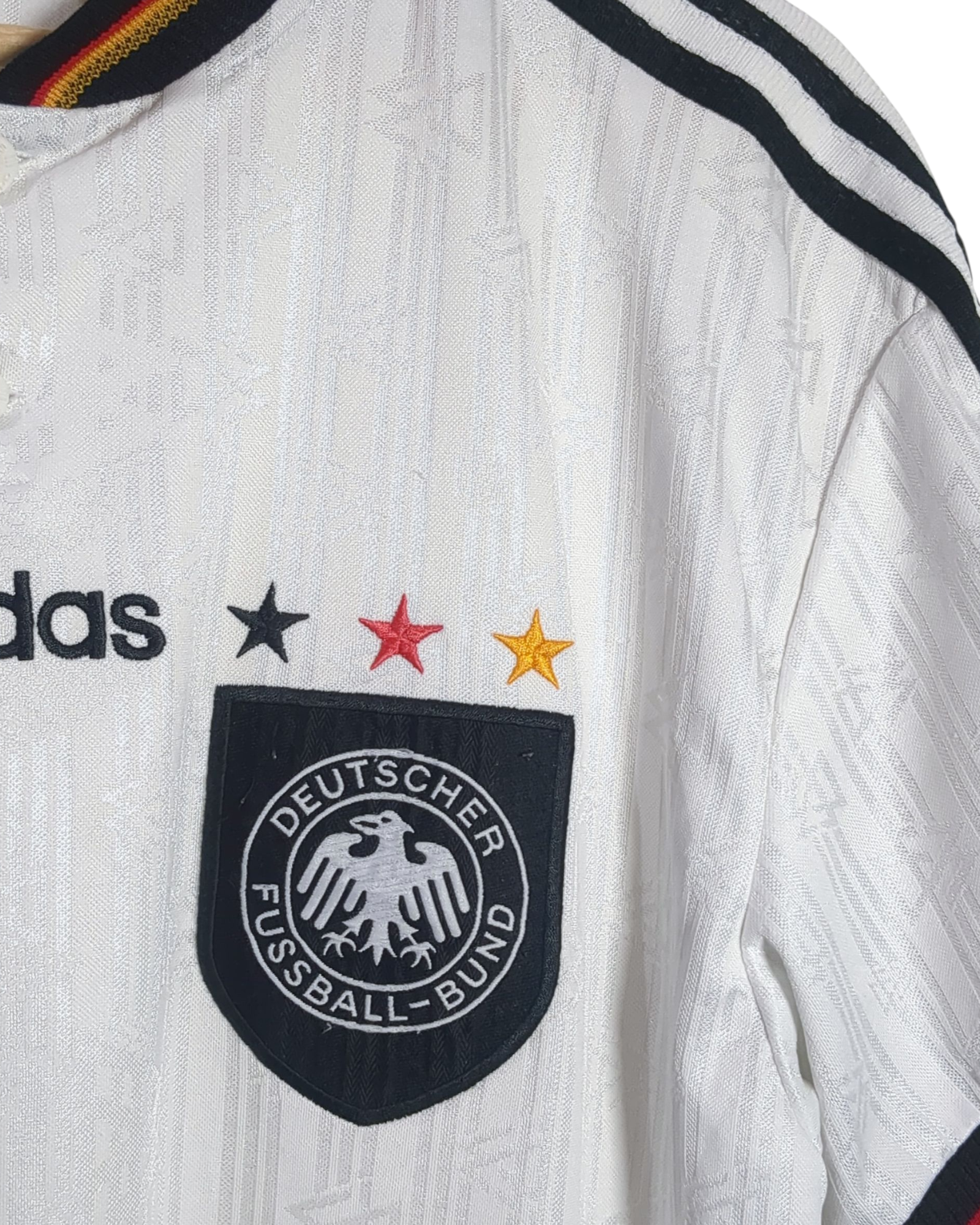 1996-98 Germany Adidas Home Shirt - (XL)