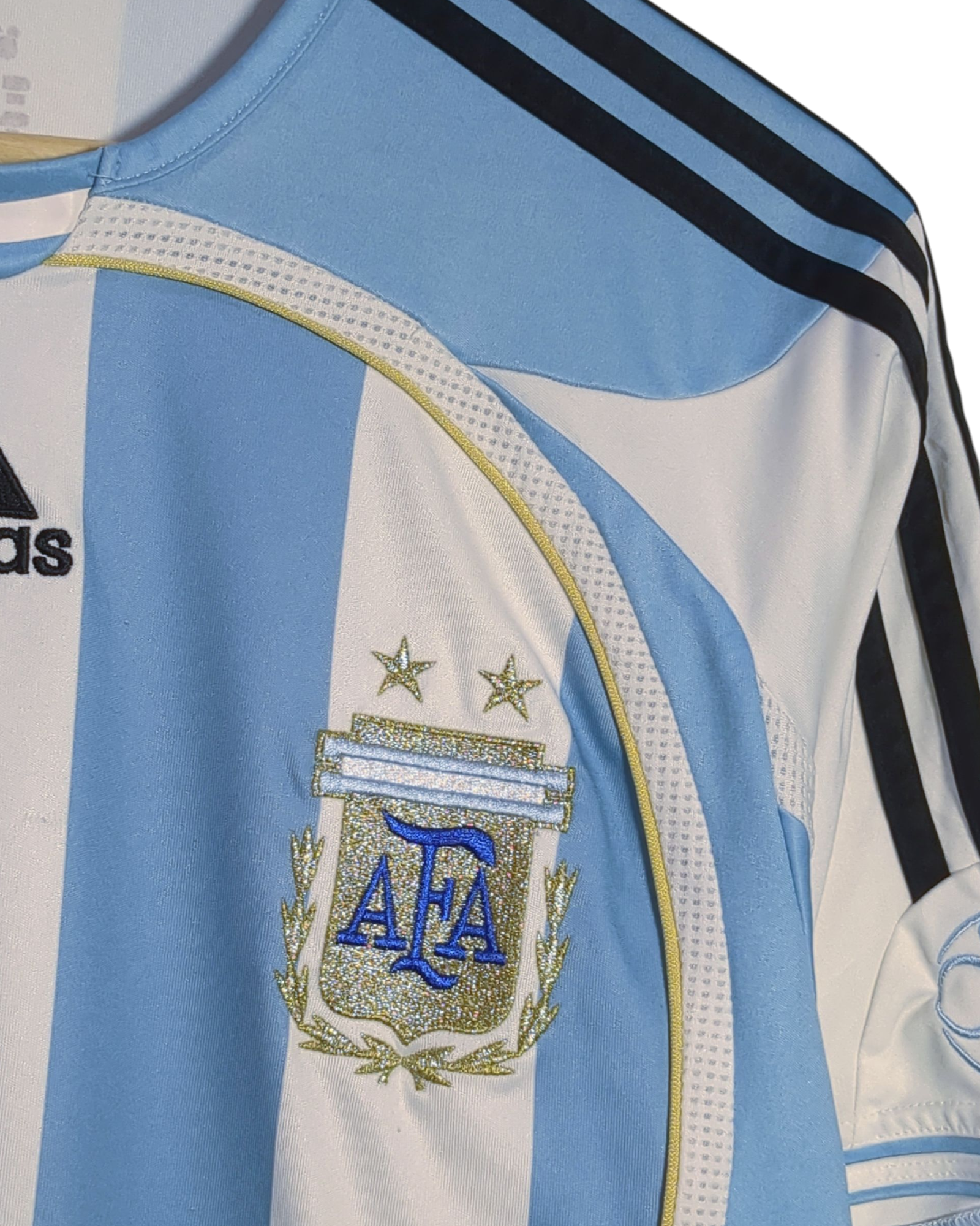 2006-07 Argentina Adidas Home Shirt - (M)