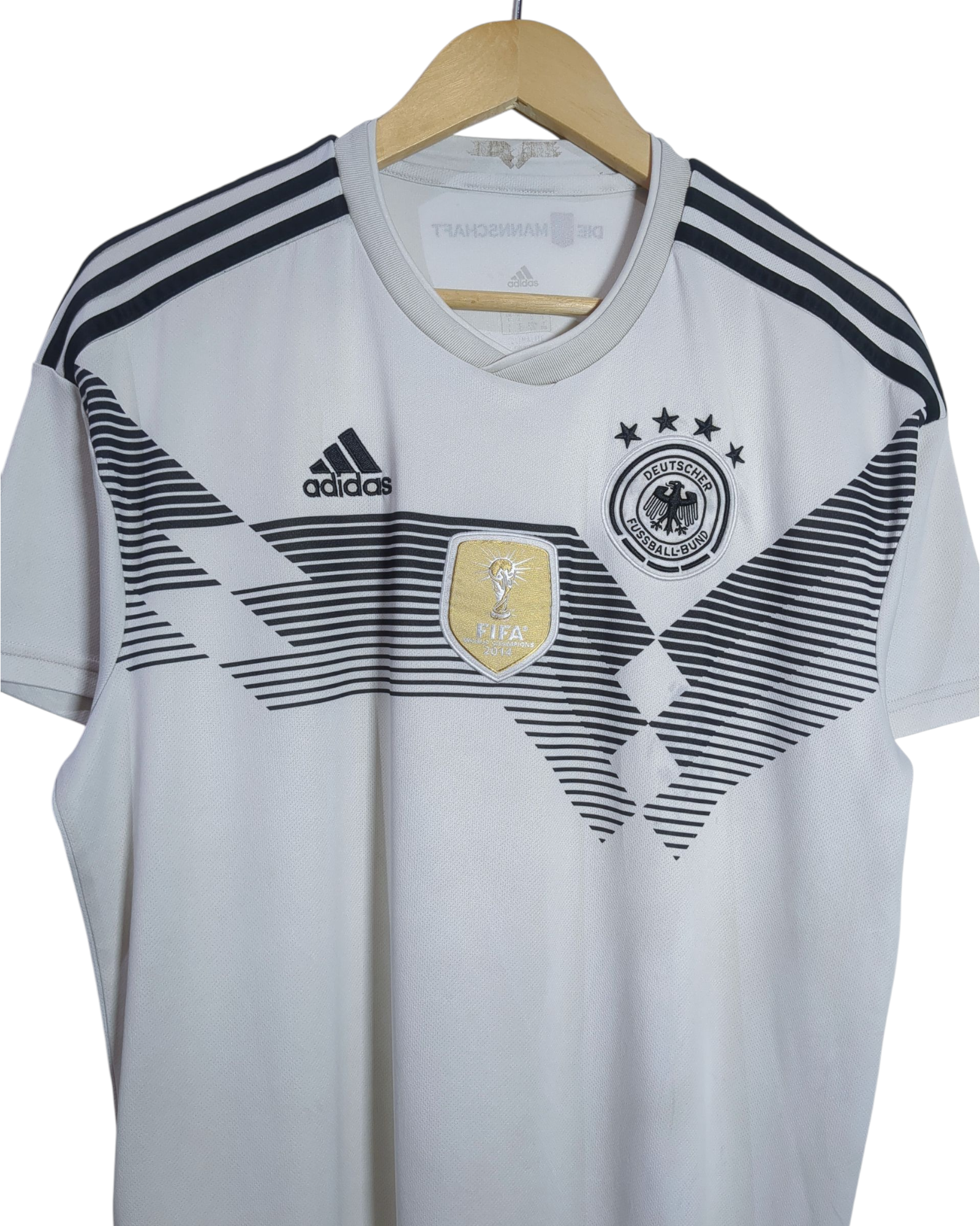 2018-19 Germany Adidas Home Shirt - (L)