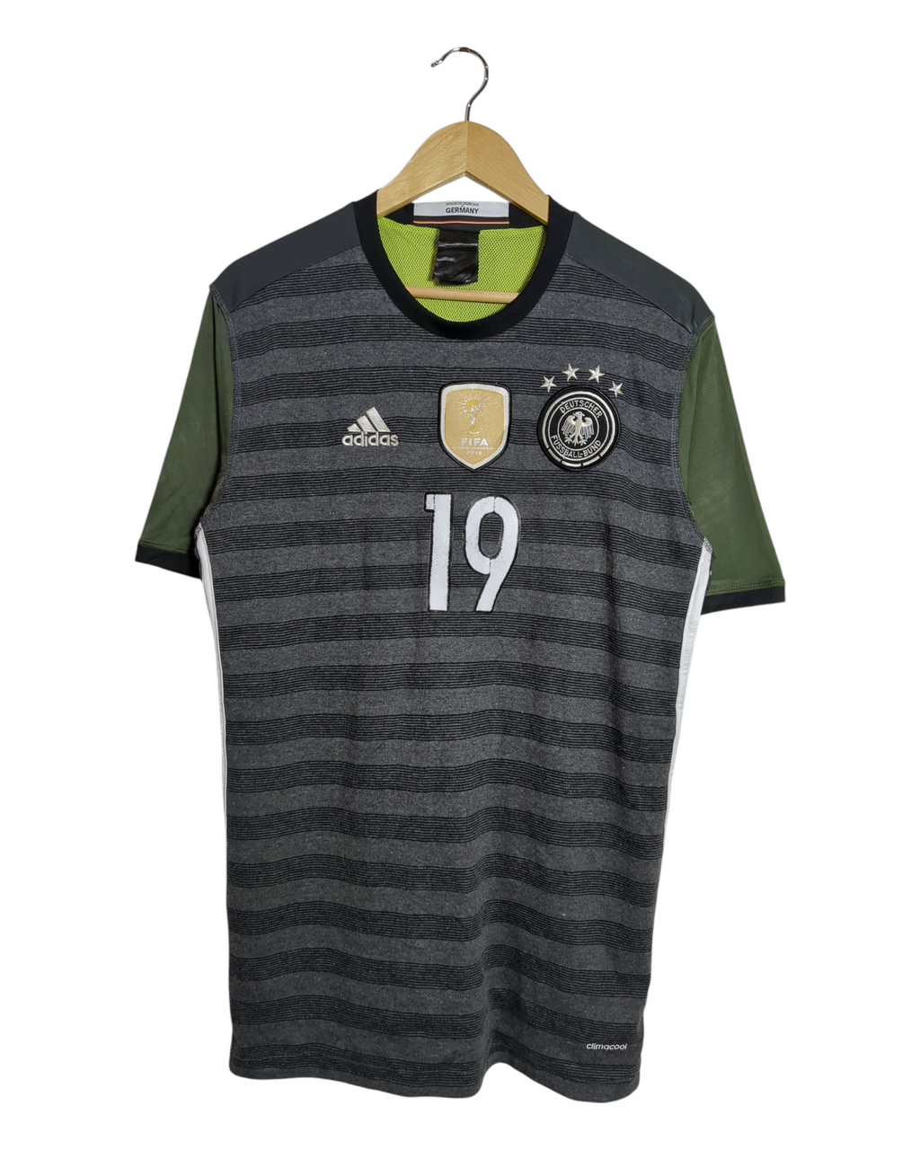 2015-17 Germany Adidas Away Shirt #19 Gotze - (L)
