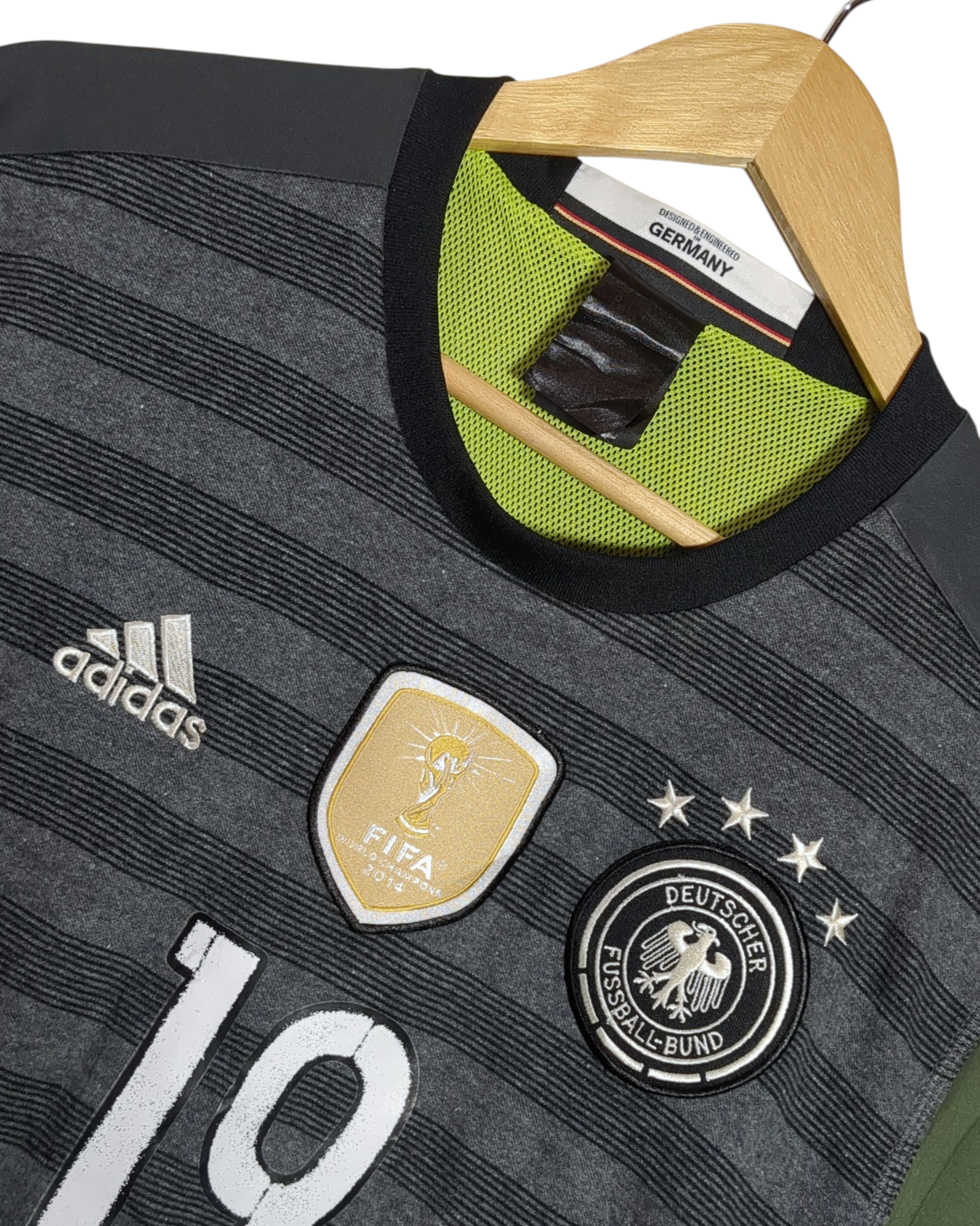 2015-17 Germany Adidas Away Shirt #19 Gotze - (L)